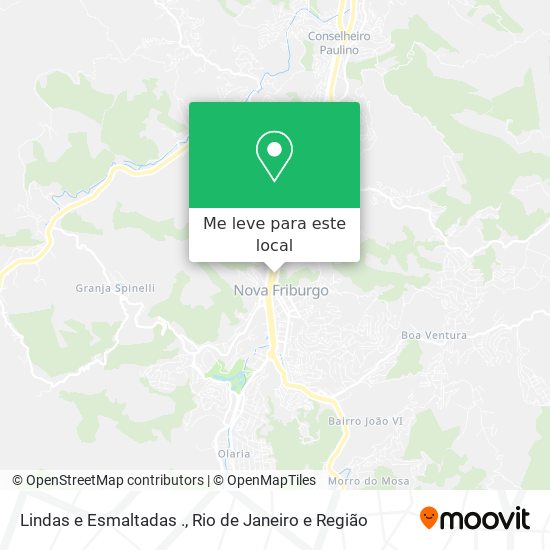 Lindas e Esmaltadas . mapa