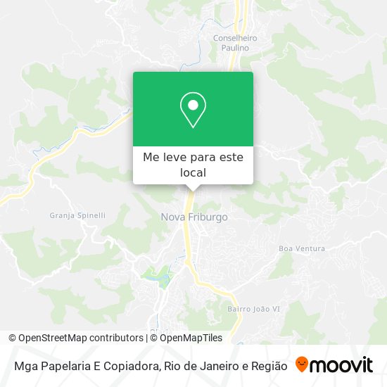 Mga Papelaria E Copiadora mapa