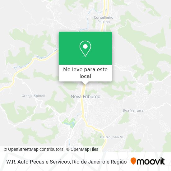 W.R. Auto Pecas e Servicos mapa
