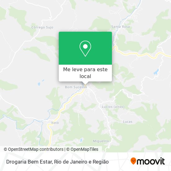 Drogaria Bem Estar mapa