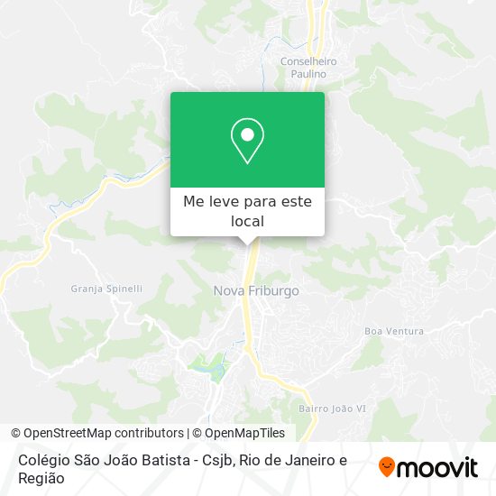 Colégio São João Batista - Csjb mapa