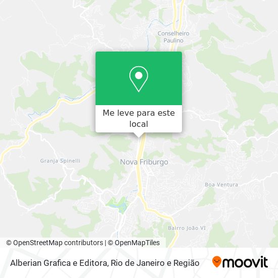 Alberian Grafica e Editora mapa