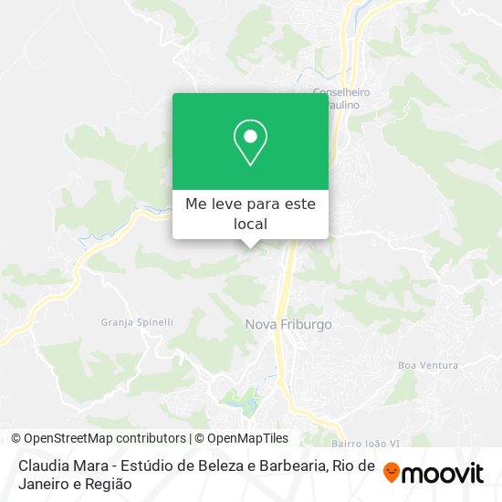 Claudia Mara - Estúdio de Beleza e Barbearia mapa