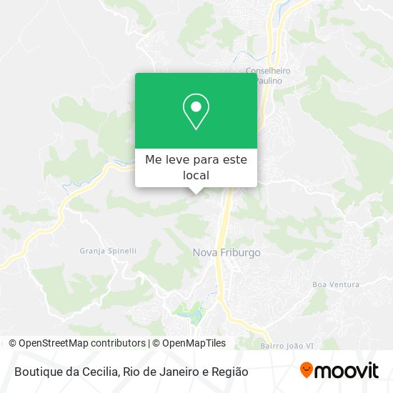 Boutique da Cecilia mapa