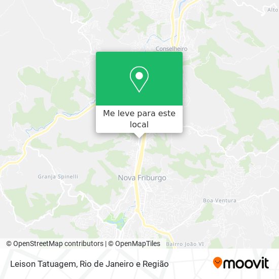 Leison Tatuagem mapa