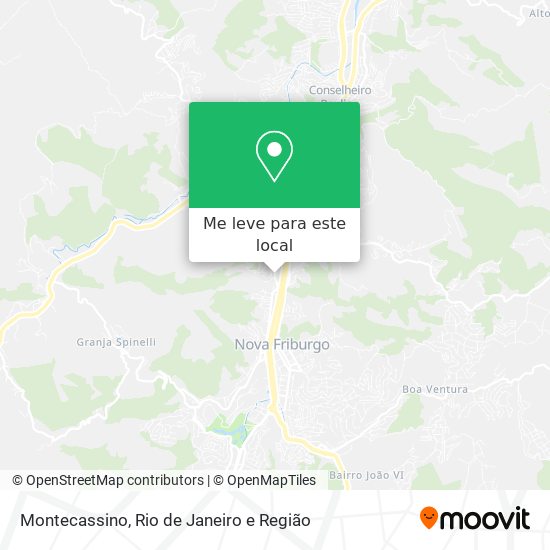 Montecassino mapa