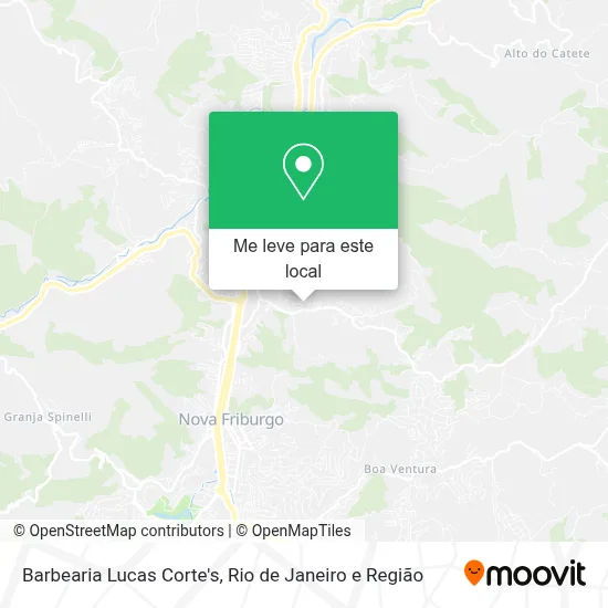 Barbearia Lucas Corte's mapa