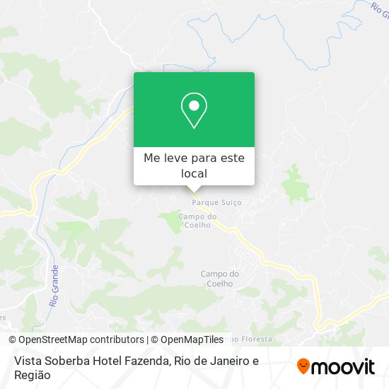 Vista Soberba Hotel Fazenda mapa