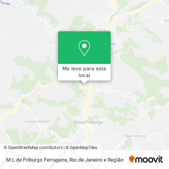 M L de Friburgo Ferragens mapa