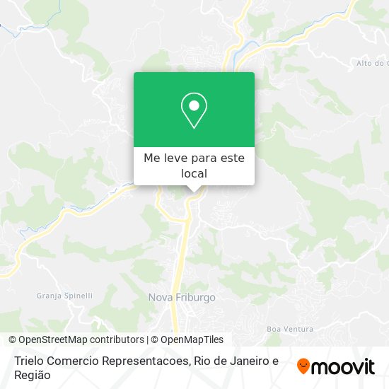 Trielo Comercio Representacoes mapa