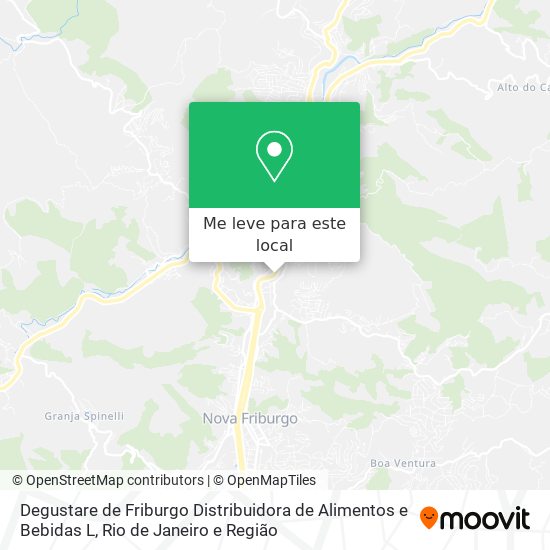 Degustare de Friburgo Distribuidora de Alimentos e Bebidas L mapa