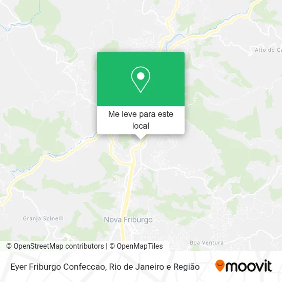 Eyer Friburgo Confeccao mapa