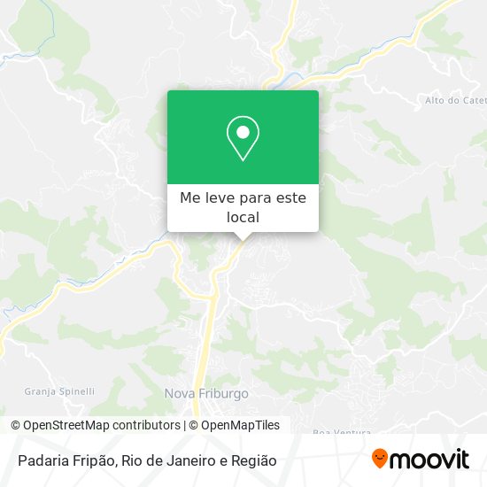 Padaria Fripão mapa