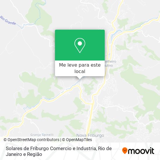 Solares de Friburgo Comercio e Industria mapa
