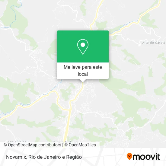 Novamix mapa