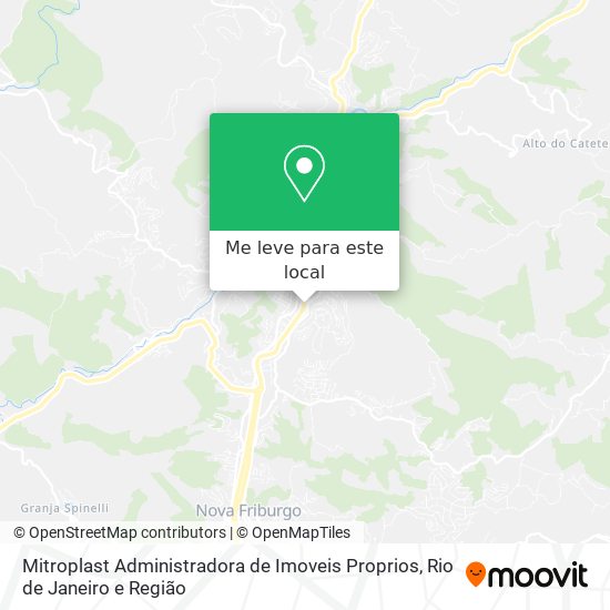 Mitroplast Administradora de Imoveis Proprios mapa