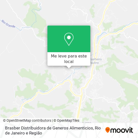 Brasber Distribuidora de Generos Alimenticios mapa