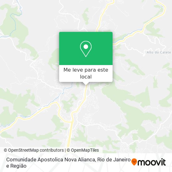 Comunidade Apostolica Nova Alianca mapa