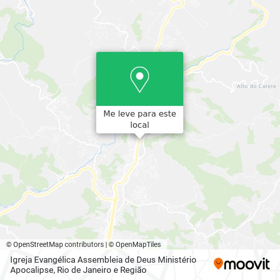 Igreja Evangélica Assembleia de Deus Ministério Apocalipse mapa
