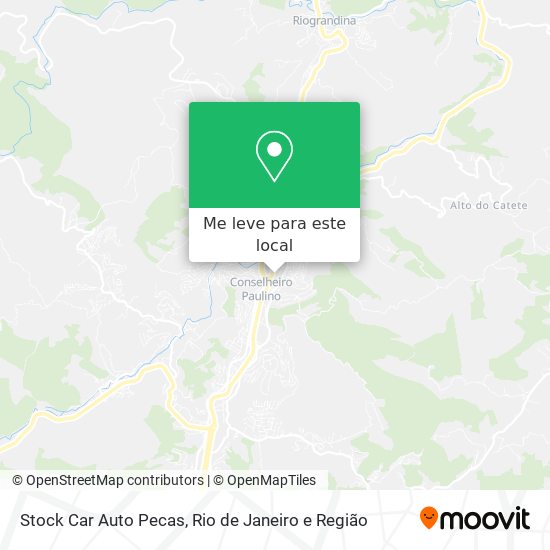 Stock Car Auto Pecas mapa