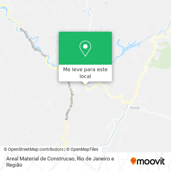 Areal Material de Construcao mapa
