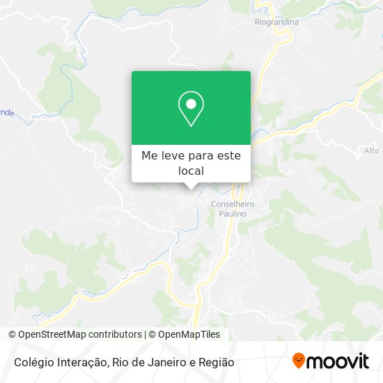 Colégio Interação mapa