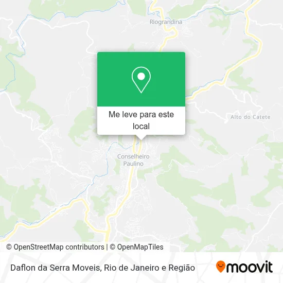 Daflon da Serra Moveis mapa