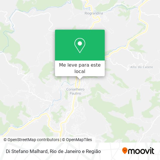Di Stefano Malhard mapa