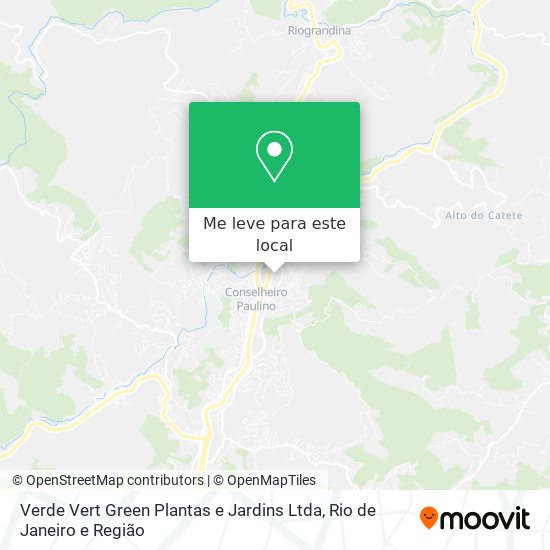 Verde Vert Green Plantas e Jardins Ltda mapa