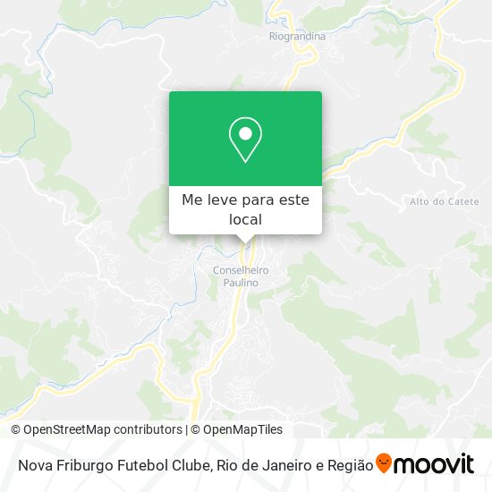 Nova Friburgo Futebol Clube mapa