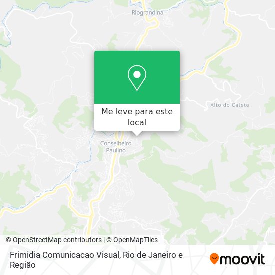 Frimidia Comunicacao Visual mapa