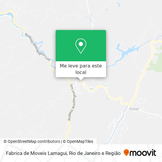 Fabrica de Moveis Lamagui mapa