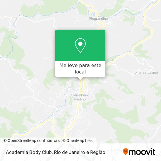 Academia Body Club mapa