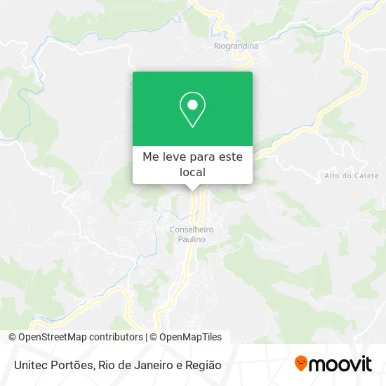 Unitec Portões mapa