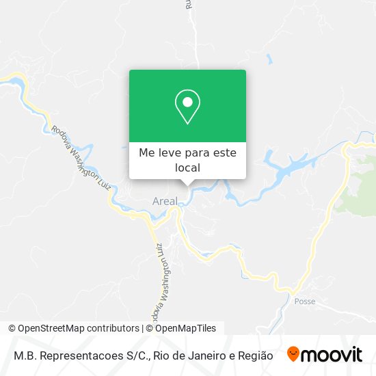 M.B. Representacoes S/C. mapa