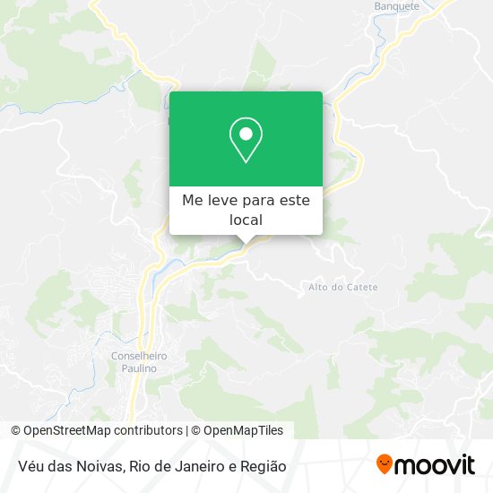 Véu das Noivas mapa