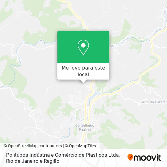 Politubos Indústria e Comércio de Plasticos Ltda mapa