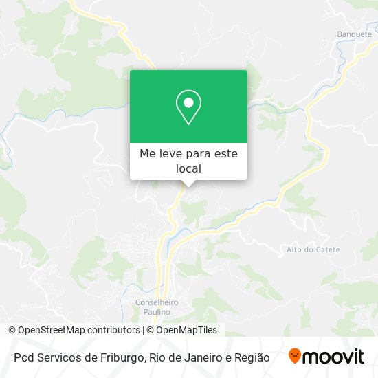 Pcd Servicos de Friburgo mapa
