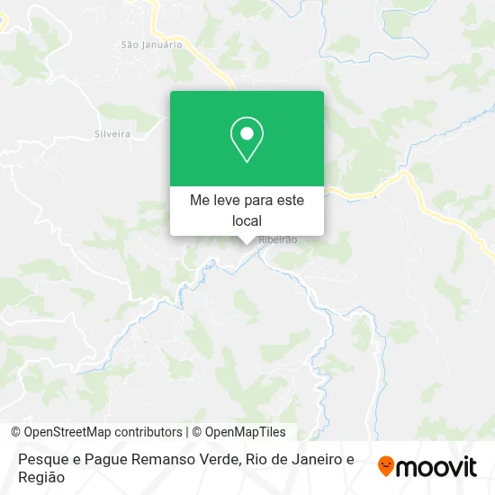 Pesque e Pague Remanso Verde mapa