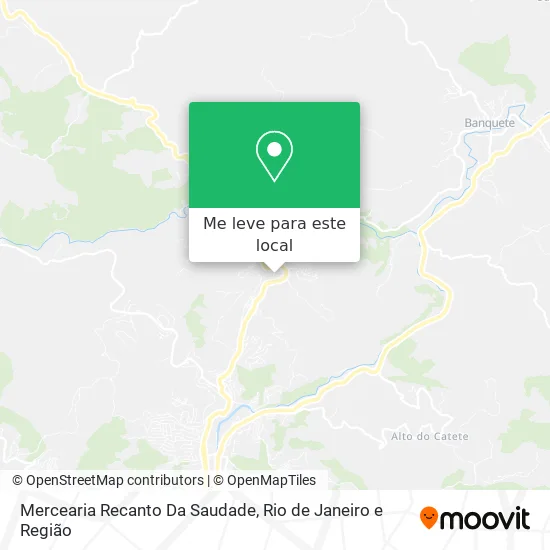 Mercearia Recanto Da Saudade mapa