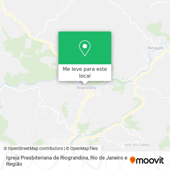 Igreja Presbiteriana de Riograndina mapa