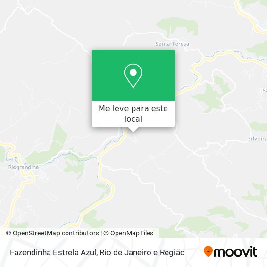 Fazendinha Estrela Azul mapa