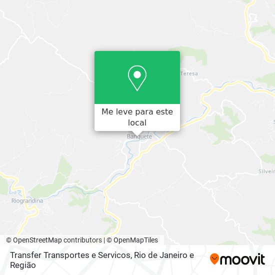 Transfer Transportes e Servicos mapa