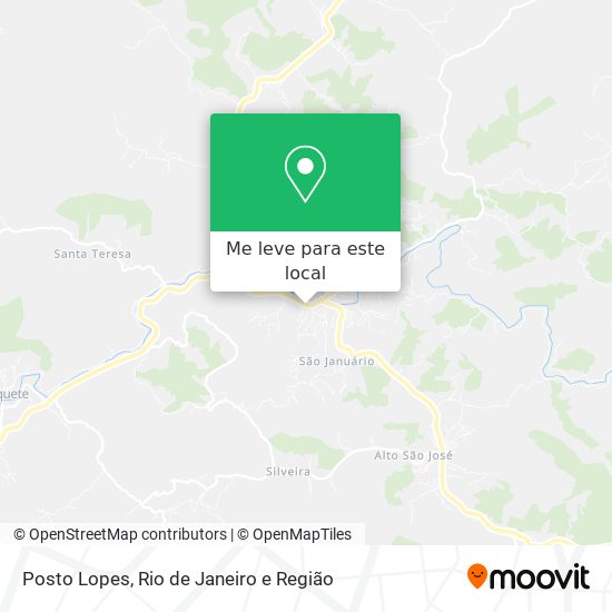 Posto Lopes mapa