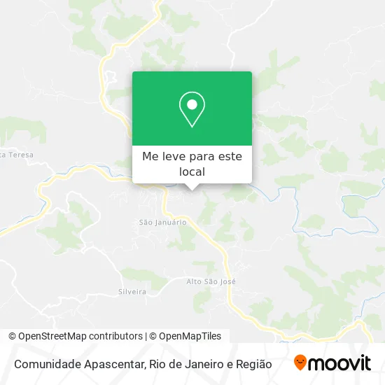 Comunidade Apascentar mapa