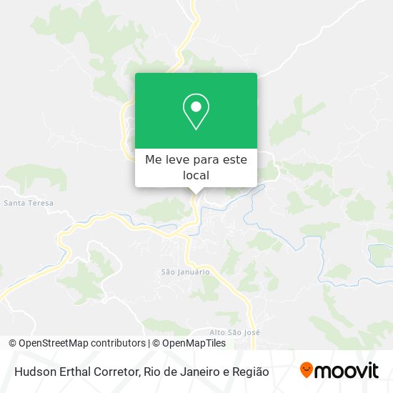 Hudson Erthal Corretor mapa