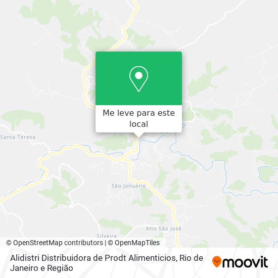 Alidistri Distribuidora de Prodt Alimenticios mapa