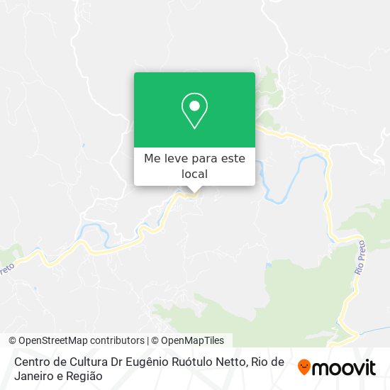 Centro de Cultura Dr Eugênio Ruótulo Netto mapa