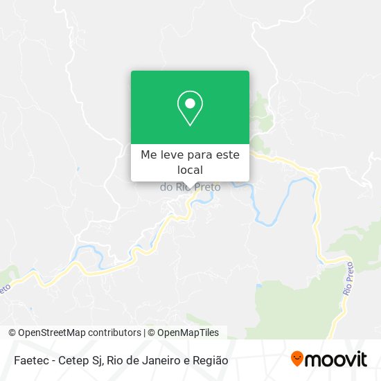 Faetec - Cetep Sj mapa