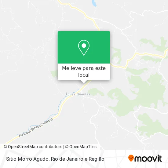 Sitio Morro Agudo mapa